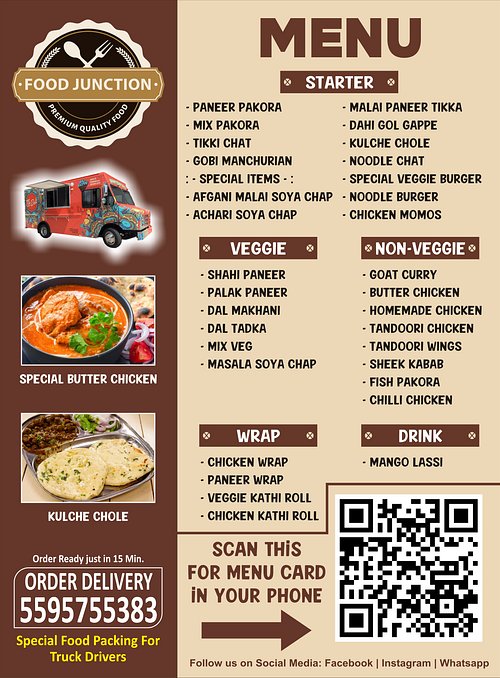 Food Junction 2 (Indian Street Food)